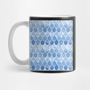 Blue scales Mug